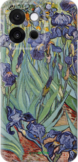 Силиконовый чехол Винсент Ван Гог. Ирисы для OnePlus 13T 5G / 13S 5G - 161u-4026 изображение 