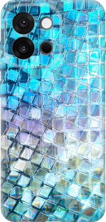 Силиконовый чехол Переливающаяся чешуя для OnePlus 13T 5G / 13S 5G - 227u-4026 изображение 