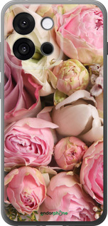 Силиконовый чехол Розы v2 для OnePlus 13T 5G / 13S 5G - 2320u-4026 изображение 