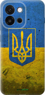 Силиконовый чехол Флаг и герб Украины 2 для OnePlus 13T 5G / 13S 5G - 378u-4026 изображение 
