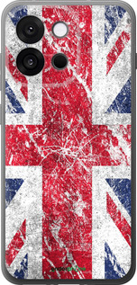 Силиконовый чехол Флаг Великобритании 1 для OnePlus 13T 5G / 13S 5G - 386u-4026 изображение 