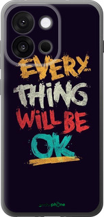 Силиконовый чехол Все будет хорошо для OnePlus 13T 5G / 13S 5G - 4068u-4026 изображение 