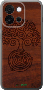 Силиконовый чехол Узор дерева для OnePlus 13T 5G / 13S 5G - 4119u-4026 изображение 