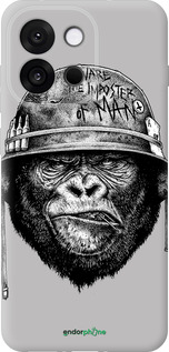 Силиконовый чехол military monkey для OnePlus 13T 5G / 13S 5G - 4177u-4026 изображение 