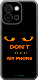 Силиконовый чехол Don't touch the phone для OnePlus 13T 5G / 13S 5G - 4261u-4026 изображение 