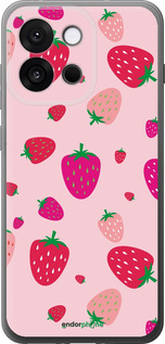 Силіконовий чехол Полунички для OnePlus 13T 5G / 13S 5G - 4332u-4026 изображение 