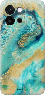 Силиконовый чехол Green marble для OnePlus 13T 5G / 13S 5G - 4365u-4026 изображение 