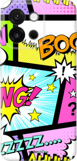 Силиконовый чехол Комикс 1 для OnePlus 13T 5G / 13S 5G - 4407u-4026 изображение 