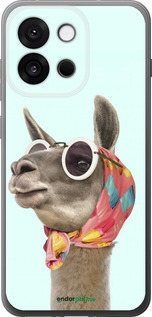 Силиконовый чехол Модная лама для OnePlus 13T 5G / 13S 5G - 4479u-4026 изображение 