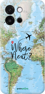 Силиконовый чехол Путешествие для OnePlus 13T 5G / 13S 5G - 4503u-4026 изображение 