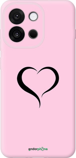 Силиконовый чехол Сердце 1 для OnePlus 13T 5G / 13S 5G - 4730u-4026 изображение 