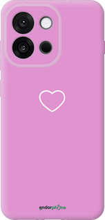 Силиконовый чехол Сердце 2 для OnePlus 13T 5G / 13S 5G - 4863u-4026 изображение 