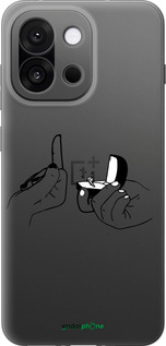 Силіконовий чехол Пропозиція для OnePlus 13T 5G / 13S 5G - 4898u-4026 изображение 