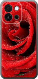 Силіконовий чехол Червона троянда для OnePlus 13T 5G / 13S 5G - 529u-4026 изображение 