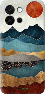 Силиконовый чехол Закат горы для OnePlus 13T 5G / 13S 5G - 5434u-4026 изображение 