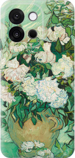 Силиконовый чехол Винсент Ван Гог. Ваза с розами для OnePlus 13T 5G / 13S 5G - 5543u-4026 изображение 