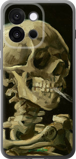 Силиконовый чехол Винсент Ван Гог. Череп для OnePlus 13T 5G / 13S 5G - 5544u-4026 изображение 