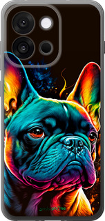 Силиконовый чехол Яркий бульдог для OnePlus 13T 5G / 13S 5G - 5547u-4026 изображение 