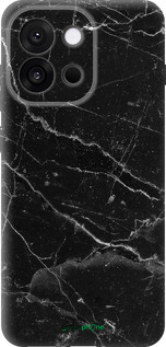 Силіконовий чехол Чорний мармур v2 для OnePlus 13T 5G / 13S 5G - 5568u-4026 изображение 