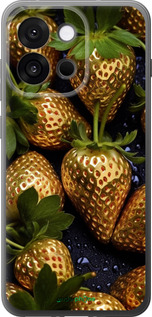 Силіконовий чехол Золота полуниця для OnePlus 13T 5G / 13S 5G - 5637u-4026 изображение 