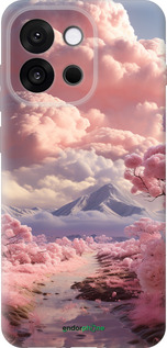 Силиконовый чехол Розовые облака для OnePlus 13T 5G / 13S 5G - 5660u-4026 изображение 