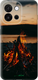 Силиконовый чехол Огонь для OnePlus 13T 5G / 13S 5G - 6021u-4026 изображение 