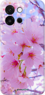 Силіконовий чехол Сакура для OnePlus 13T 5G / 13S 5G - 6029u-4026 изображение 