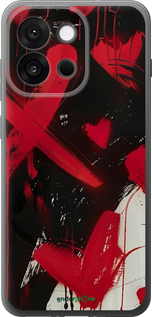 Силиконовый чехол XO Love для OnePlus 13T 5G / 13S 5G - 6044u-4026 изображение 