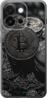 Силиконовый чехол Black Bitcoin для OnePlus 13T 5G / 13S 5G - 6090u-4026 изображение 