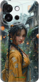 Силиконовый чехол Anime-girl для OnePlus 13T 5G / 13S 5G - 6133u-4026 изображение 