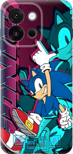 Силиконовый чехол Соник для OnePlus 13T 5G / 13S 5G - 6284u-4026 изображение 