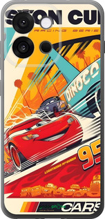 Силиконовый чехол Тачки для OnePlus 13T 5G / 13S 5G - 6288u-4026 изображение 