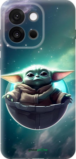 Силиконовый чехол Малышь йода для OnePlus 13T 5G / 13S 5G - 6294u-4026 изображение 