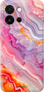 Силіконовий чехол Мрамор 2 для OnePlus 13T 5G / 13S 5G - 6307u-4026 изображение 