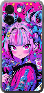 Силиконовый чехол Аниме милаха для OnePlus 13T 5G / 13S 5G - 6314u-4026 изображение 