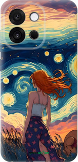 Силиконовый чехол Девушка Арт для OnePlus 13T 5G / 13S 5G - 6325u-4026 изображение 