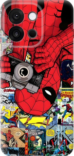 Силиконовый чехол Человек паук 2 для OnePlus 13T 5G / 13S 5G - 6333u-4026 изображение 