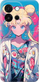 Силиконовый чехол Сейлор Мун 2 для OnePlus 13T 5G / 13S 5G - 6351u-4026 изображение 