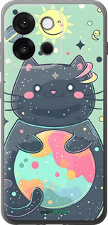 Силиконовый чехол Милый котик для OnePlus 13T 5G / 13S 5G - 6364u-4026 изображение 