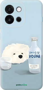 Силиконовый чехол Пес водка для OnePlus 13T 5G / 13S 5G - 6368u-4026 изображение 