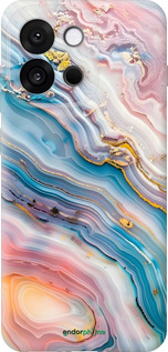 Силиконовый чехол Мрамор красивый для OnePlus 13T 5G / 13S 5G - 6376u-4026 изображение 