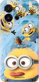 Силиконовый чехол Миньоны для OnePlus 13T 5G / 13S 5G - 6386u-4026 изображение 