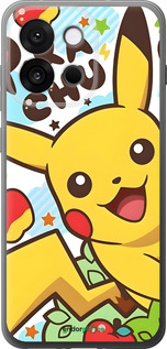 Силиконовый чехол Пикачу 2 для OnePlus 13T 5G / 13S 5G - 6391u-4026 изображение 