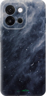 Силиконовый чехол Голубые облака, Голубая луна для OnePlus 13T 5G / 13S 5G - 6398u-4026 изображение 