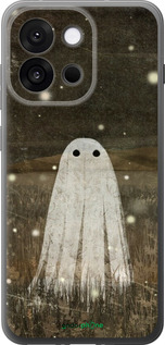 Силиконовый чехол Привидение и светлячки для OnePlus 13T 5G / 13S 5G - 6406u-4026 изображение 