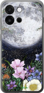 Силиконовый чехол Полночь в саду II для OnePlus 13T 5G / 13S 5G - 6424u-4026 изображение 