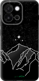 Силіконовий чехол Мінімалістичний гірський краєвид для OnePlus 13T 5G / 13S 5G - 6438u-4026 изображение 