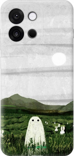 Силиконовый чехол Привидение для OnePlus 13T 5G / 13S 5G - 6492u-4026 изображение 