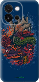 Силиконовый чехол Сердце моря для OnePlus 13T 5G / 13S 5G - 6506u-4026 изображение 