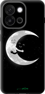 Силиконовый чехол Лунные объятия для OnePlus 13T 5G / 13S 5G - 6508u-4026 изображение 